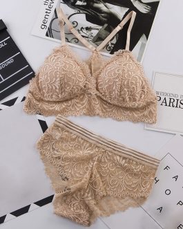 Sexy Lace Bra Sets Seamless Embroidery