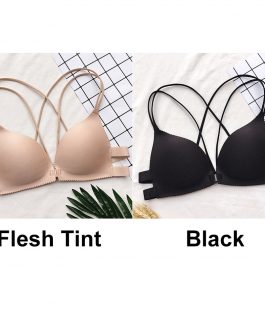 Front Closure Wire Free Bra