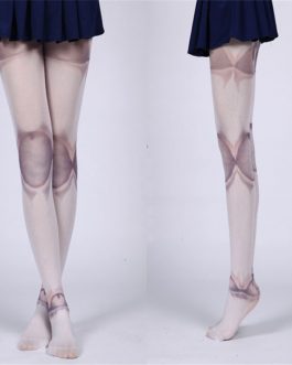 Soft Knit Jointed Doll Cosplay Stockings